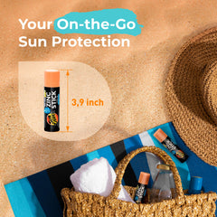 Sun Zapper travel size in toiletry bag convenience for trips and outdoor days