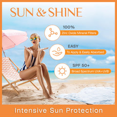 SUN&SHINE stick in travel kit lifestyle scene for on-the-go protection