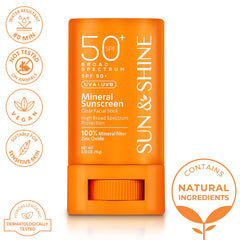 SUN&SHINE stick open twist detail highlighting no-mess application
