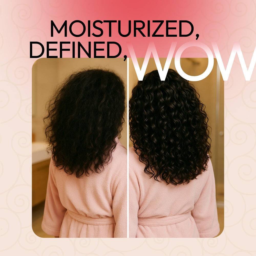 SUNATORIA used with diffuser showing enhanced curl bounce and volume