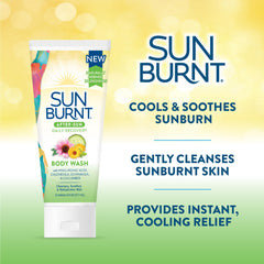 Sunburnt foam texture close-up highlighting gentle cleansing and hydration