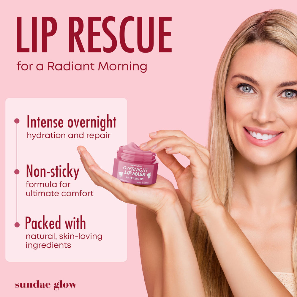 Sundae Glow open jar creamy texture highlighting smoothing hydration