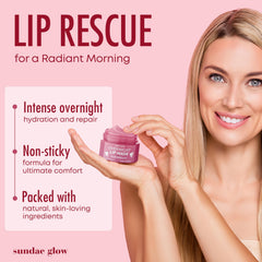 Sundae Glow open jar creamy texture highlighting smoothing hydration