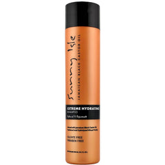 Sunny Isle front packaging showing bottle and vibrant orange label benefit hydration