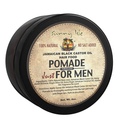 Sunny Isle label close-up listing natural oils and ingredients for transparency and quality