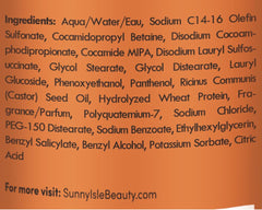 Sunny Isle bottle on bathroom shelf in lifestyle setting for daily routine appeal