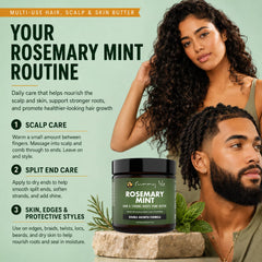 Sunny Isle applied to protective style braids to seal moisture and reduce frizz