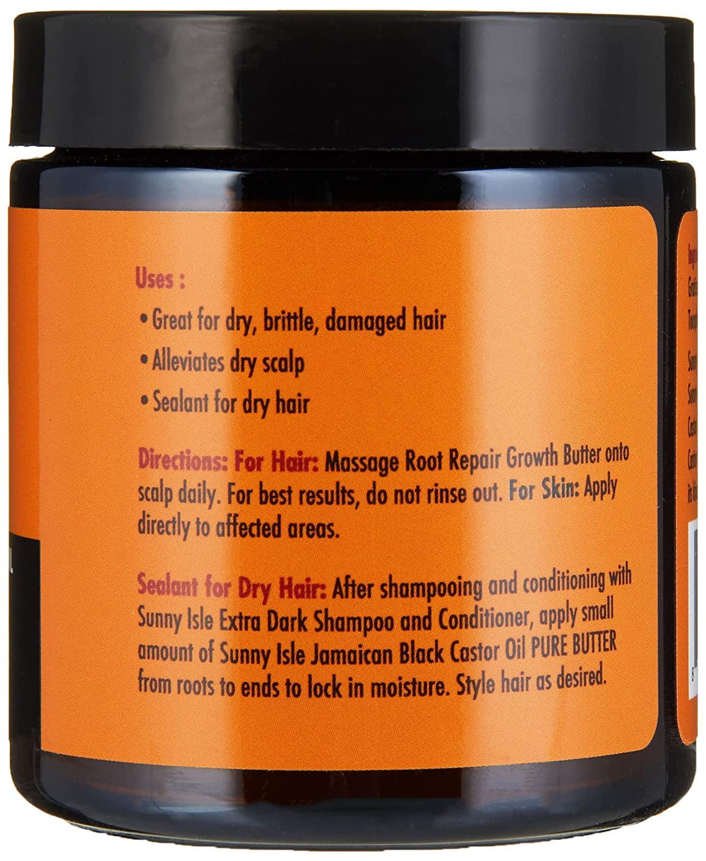 Sunny Isle 4oz jar in hand demonstrating compact travel-friendly size