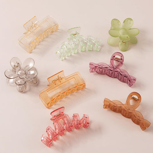 Sunolga front packaging showing eight colorful clips, organized and travel-ready