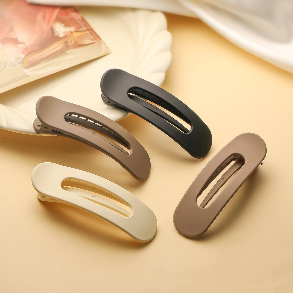 SUNTIESDAY half-up hairstyle using clip for polished everyday styling