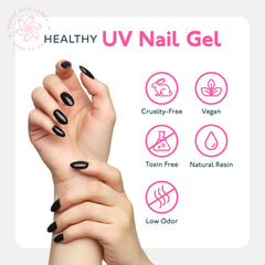 SUNUV label and panel close-up highlighting HEMA-free formula and safety info