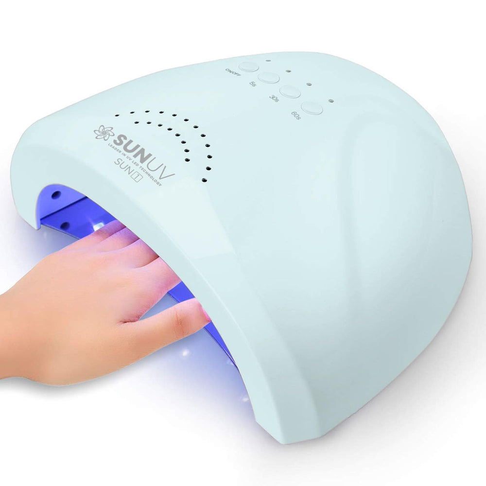 SUNUV front view of lamp showing compact salon-ready design and fast curing