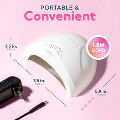 SUNUV foot placement for pedicure showing roomy interior and ergonomic comfort