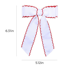 SUPCLIPS bow size shown in hand for scale, easy comfortable wear