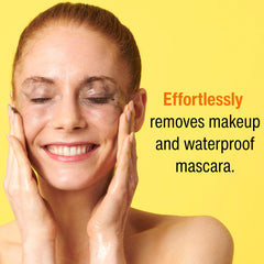 Super Facialist emulsified into a milky cleanser for easy rinsing benefit