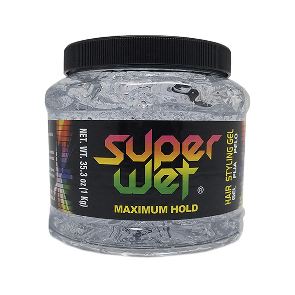 Super brand clear jumbo gel front packaging showing product and weight benefit