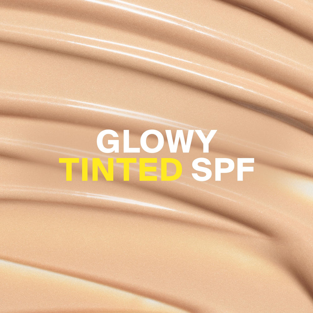 Supergoop! texture close-up highlighting luminous, hydrating finish