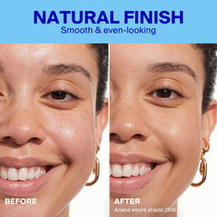 Supergoop! Protec(tint) being applied with fingers demonstrating easy, buildable coverage