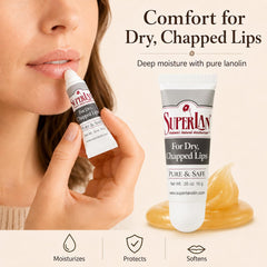 Superlan kosher and cruelty-free labels illustrating trusted quality