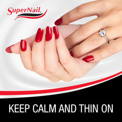 SuperNail close-up nozzle shot illustrating precise drop control benefit