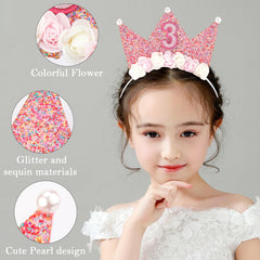 SuPoo young child wearing tiara at party showing photogenic look benefit