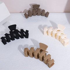 SuPoo front view of 4.7 inch clip pack showing colors and matte finish for versatile styling