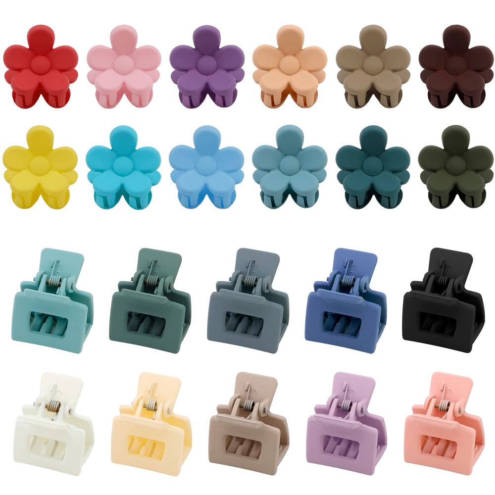 SuPoo front packaging showing 22-piece colorful mini clips and convenience