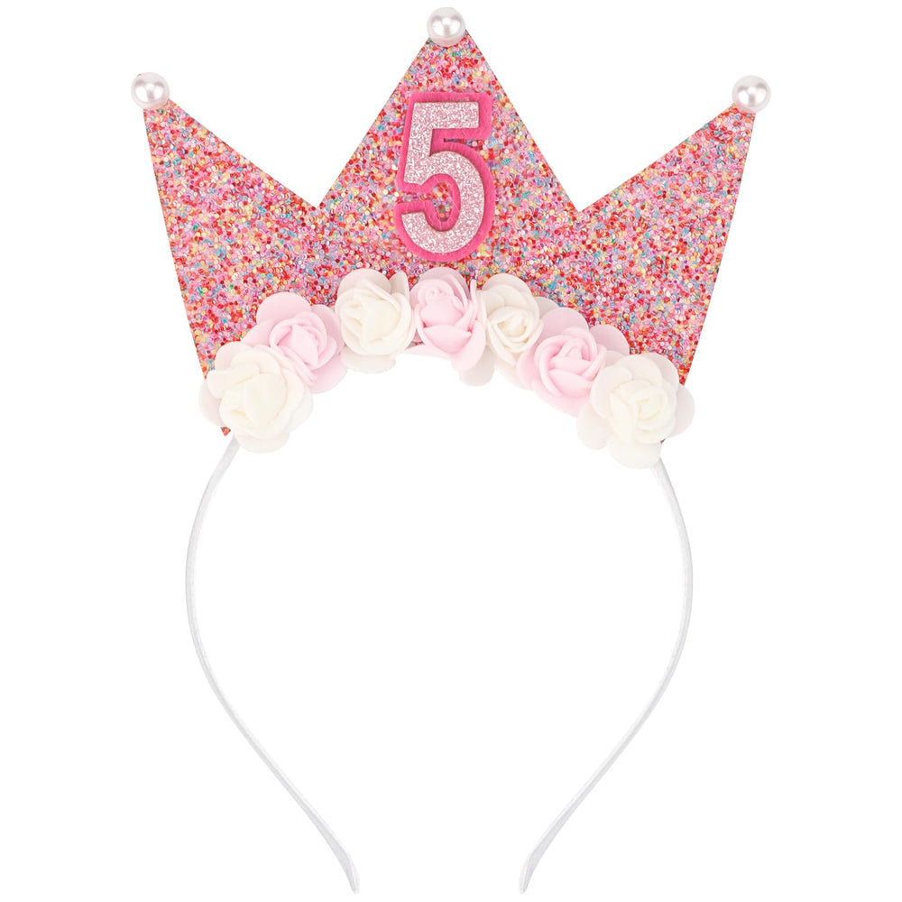SuPoo front view headband crown showing full design and sparkle benefit