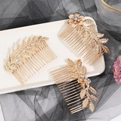 Suptizizkz comb used in bridal hairstyle showcasing polished finish