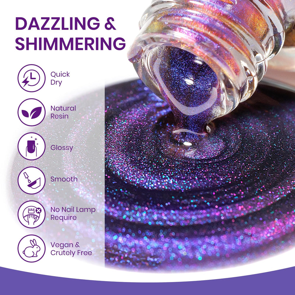 SUPWEE step-by-step application scene showing magnet held over nail benefit quick salon results