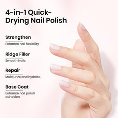 SUPWEE step-by-step two coats application for quick drying routine