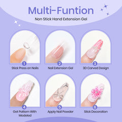 SUPWEE gel texture close-up solid consistency for controlled sculpting