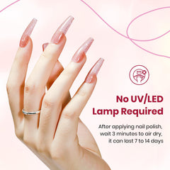 SUPWEE 16ml bottle in hand illustrating true size and travel-friendly benefit