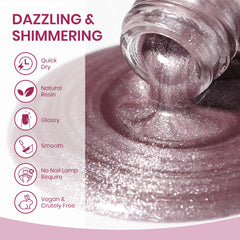 SUPWEE polish being magnetized on a fingertip, illustrates easy at-home use