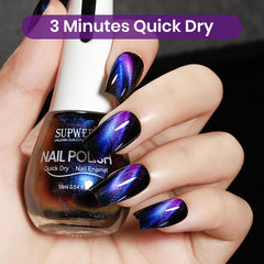 SUPWEE nails next to ruler showing scale and bottle size benefit clear volume reference