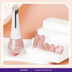 SUPWEE before and after nails showing coverage improvement benefit