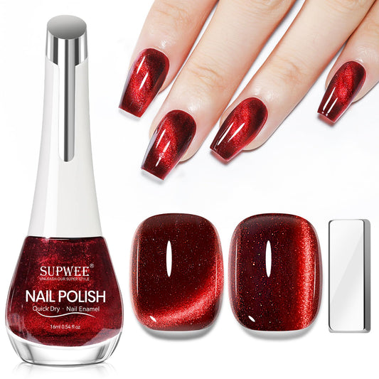 SUPWEE red bottle front showing label and 16ml capacity benefit shine