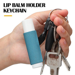 Sureio clip-on holder attached to handbag strap for hands-free access benefit