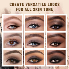 SUSIKEKI dark brown swatch for intense crease and liner definition