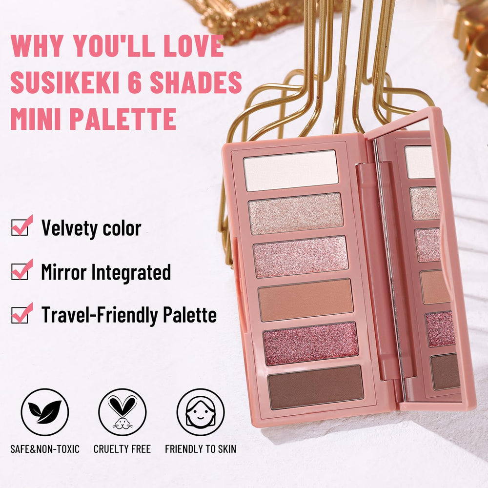 SUSIKEKI matte shade texture close detail, smooth blend for natural finish