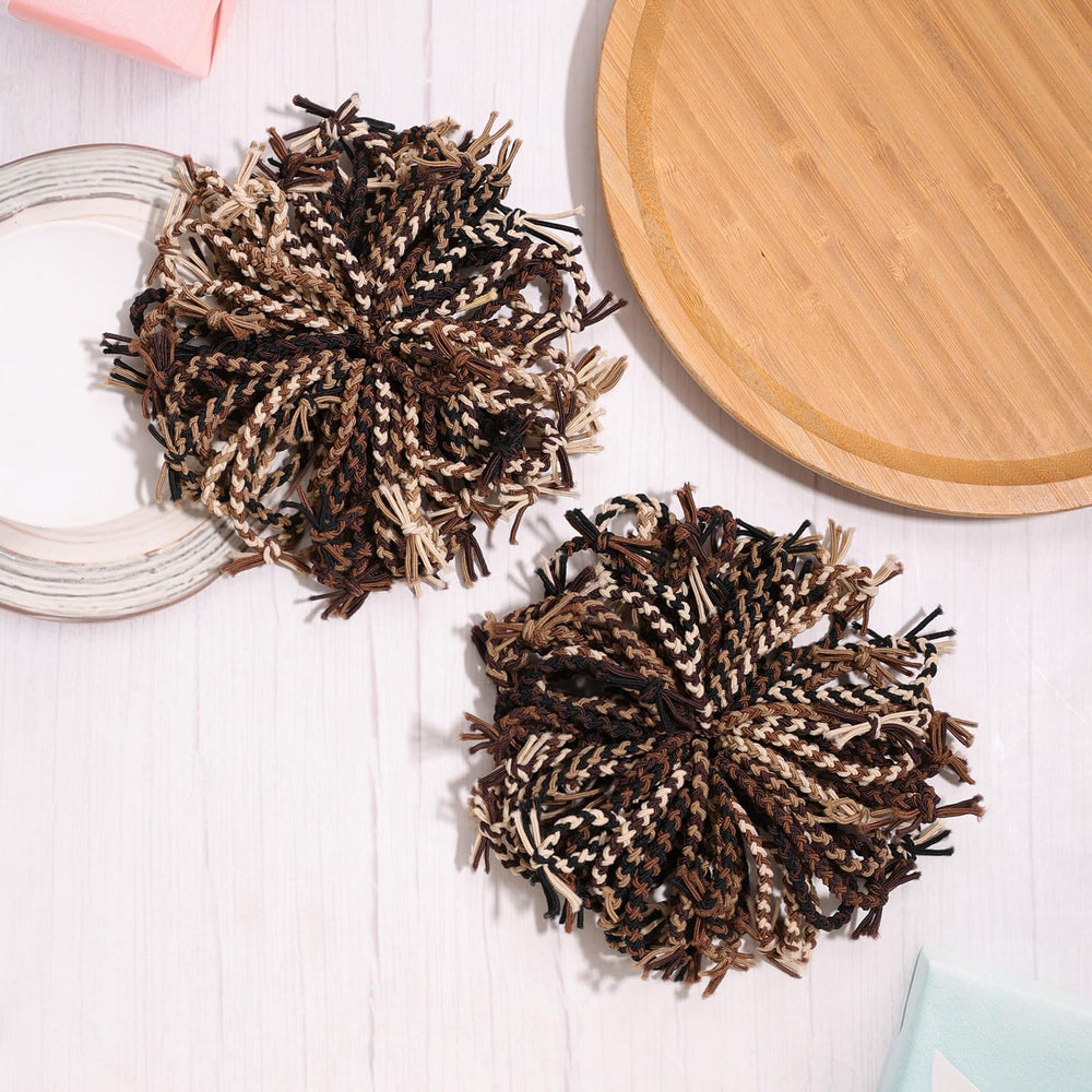 SUSULU ponytail holder securing hair neatly without damage during wear