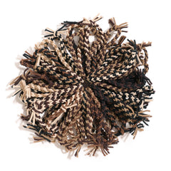 SUSULU braided texture close-up demonstrating soft fabric and grip