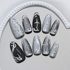 Sutaozhi application shot pressing nail on to natural nail for quick salon finish