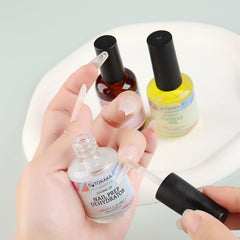 SUTOKAKA cuticle oil dropper detail moisturizing cuticles instantly