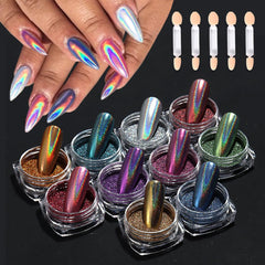 SUTOKAKA front packaging showing 10 holographic color pans and sponge sticks for variety