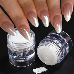 SUTOZMIWE before and after contrast showing dramatic pearl effect