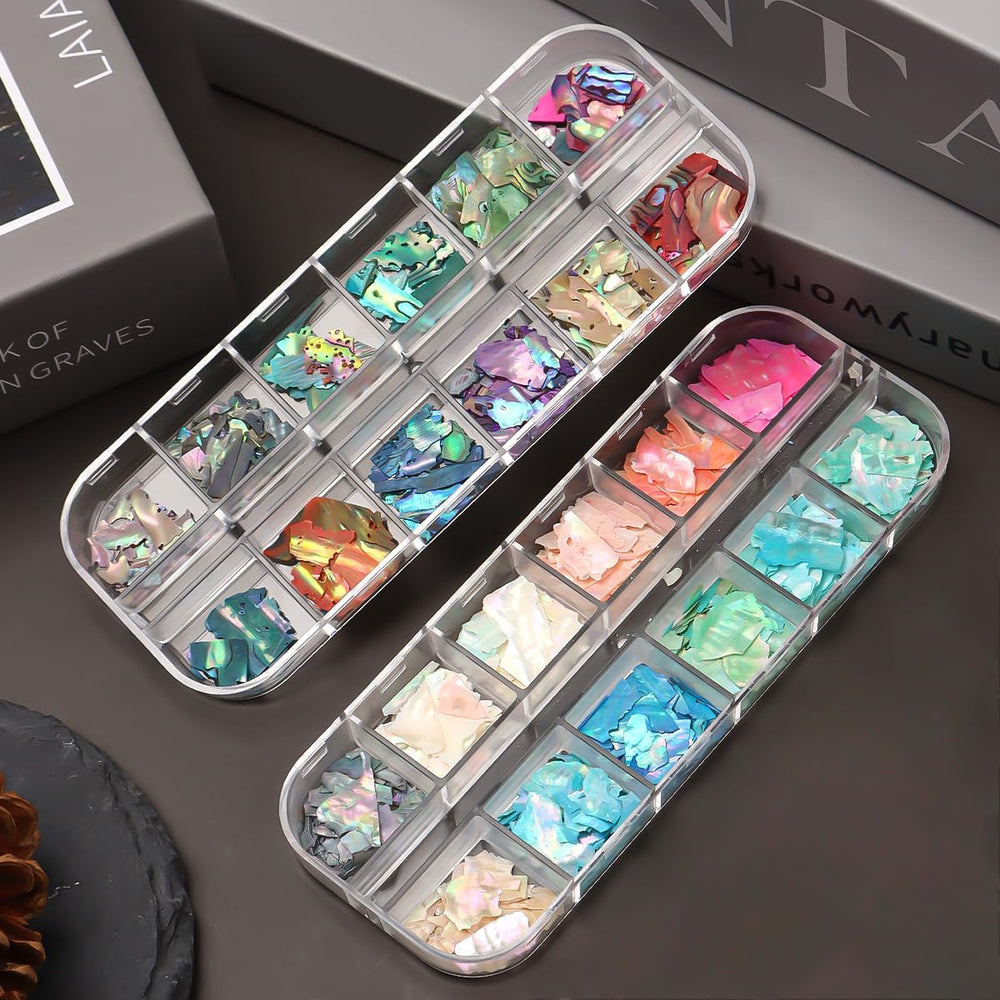 sutozmiwe overhead of assorted colors displaying color range for creative looks