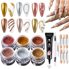 SUTOZMIWE kit front packaging showing all contents and ease of home manicure
