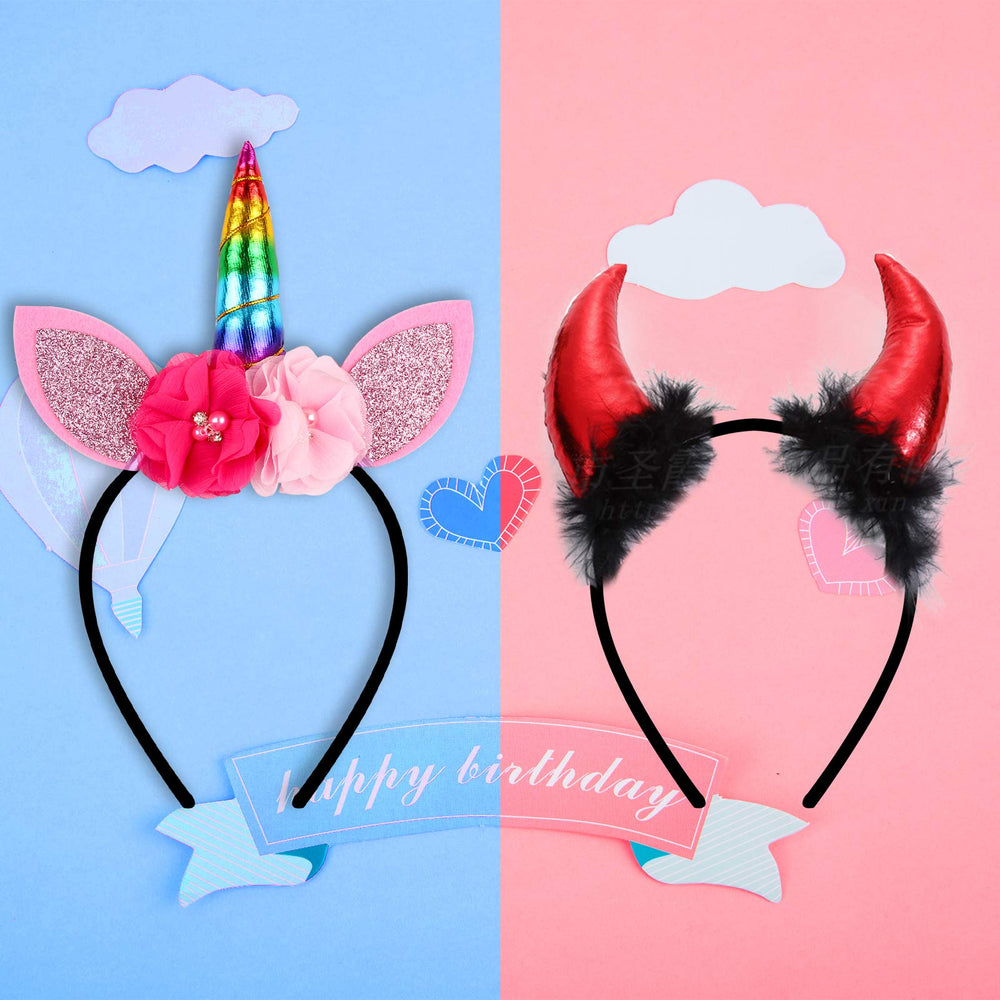 Suyegirl decorated headband examples showing customizable style