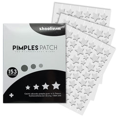 SVIPTP front packaging showing 153 clear star patches and benefits